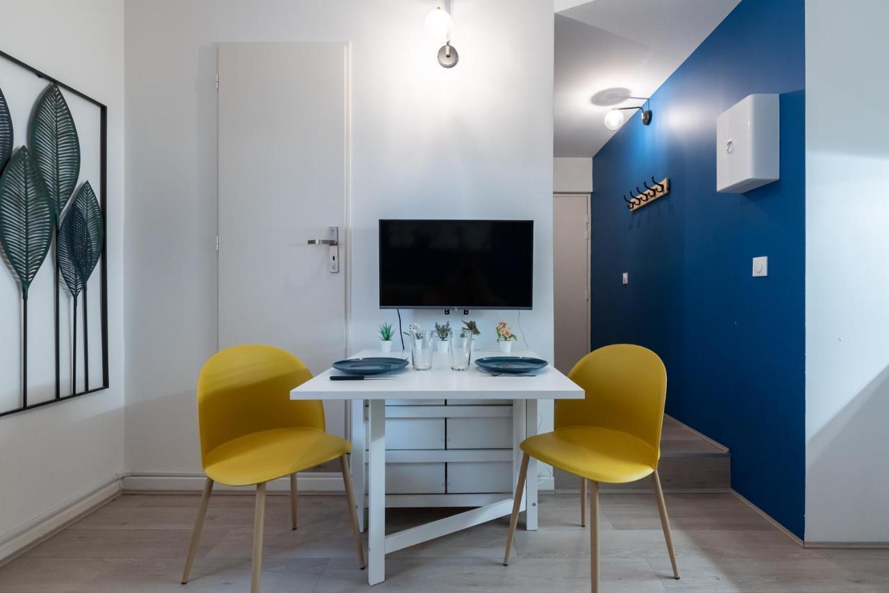 Studio Blue Confort , Proche Gare Part Dieu Villeurbanne Exterior foto